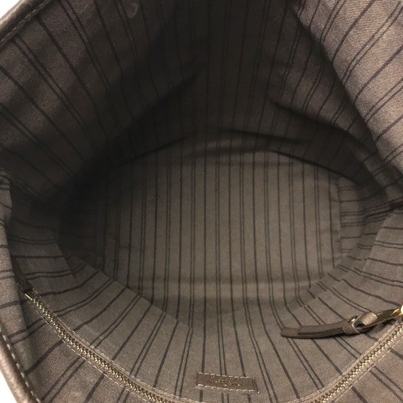 Louis Vuitton Monogram Implant Citadin PM Shoulder Bag Ombre Brown - Picture 6 of 8